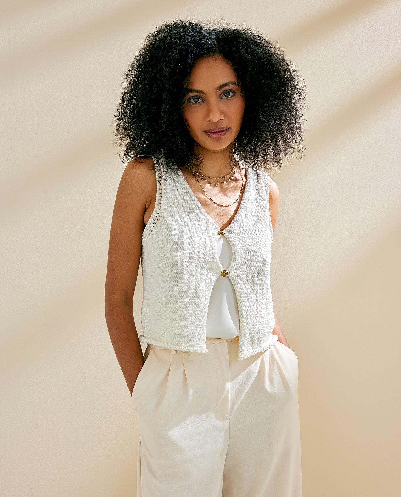 Modèle Gilet Femme Gloria