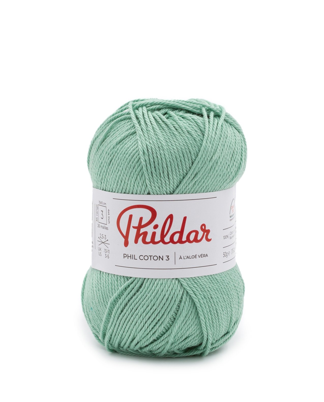 PHIL COTON 3 VERT PASTEL