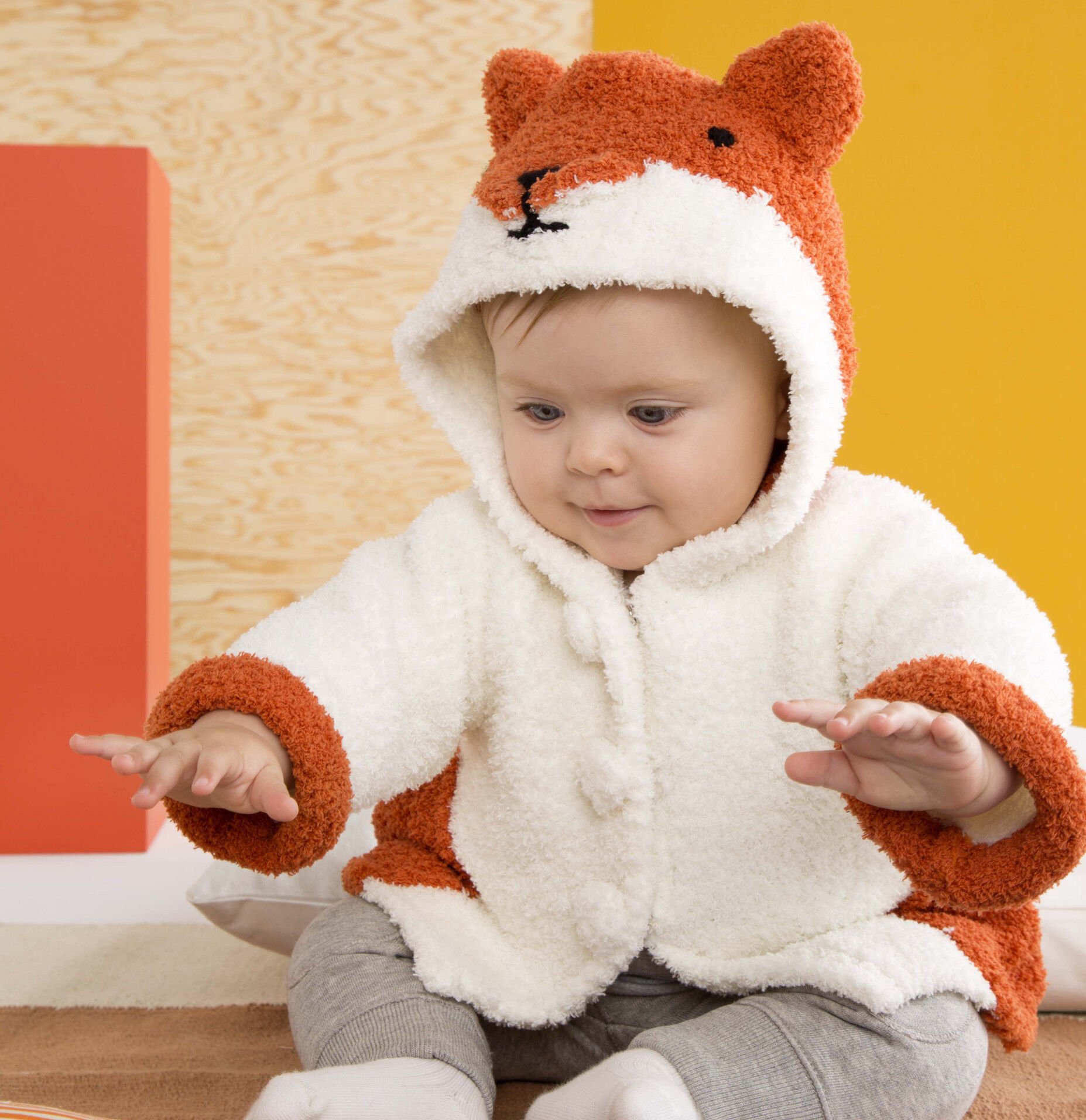 Modèle Paletot Layette Renard