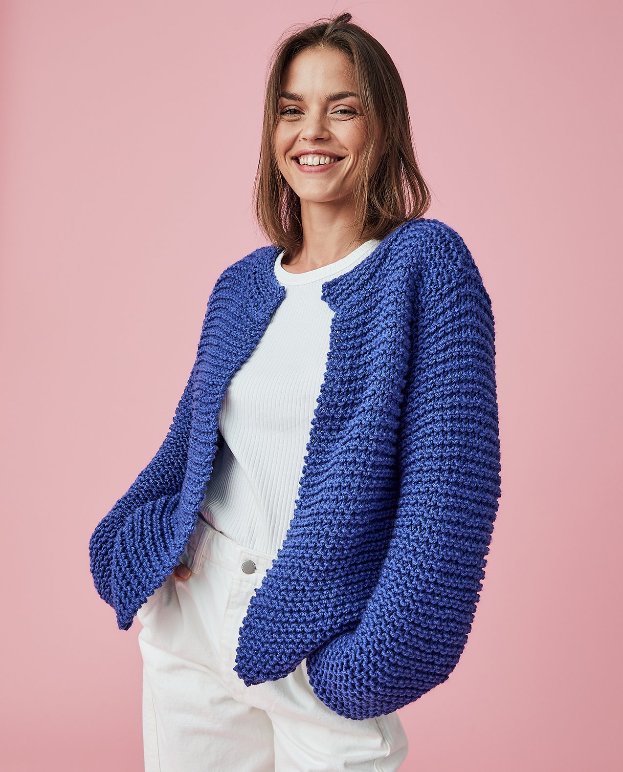 Kit Tricot Veste Débutant Gaia