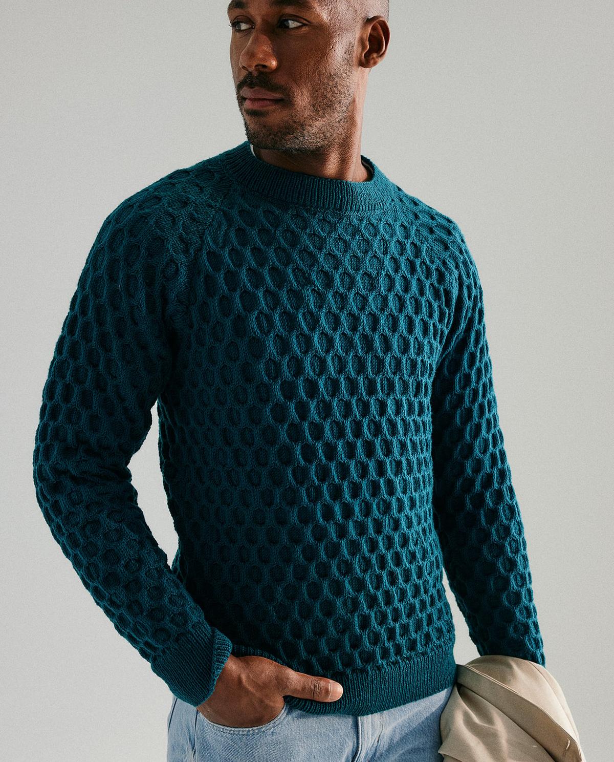 MODÈLE PULL HOMME LÉON Modèles Homme • Phildar • Happywool