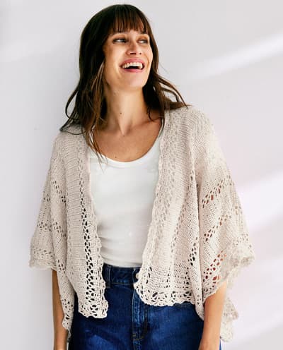 Veste Crochet Phildar Gilet Crochet MODÈLE GILET FEMME ETIA